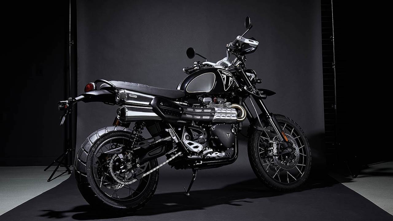 Triumph rolls out Scrambler 1200 Bond Edition with unique 007 design scheme Triumph rolls out Scrambler 1200 Bond Edition with unique 007 design scheme