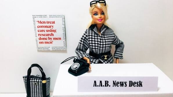 With humour and style, ArtActivistBarbie is challenging gender inequality in the art world