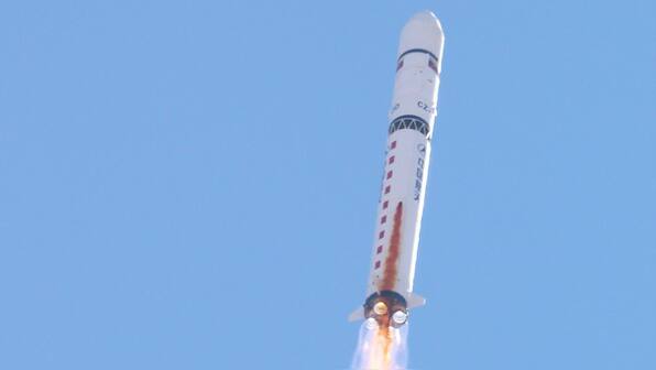 China launches two satellites into space and successfully places them in orbit using the Long March-2D rocket