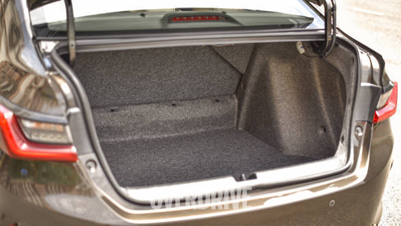2020 Honda City's boot space. Image: Overdrive