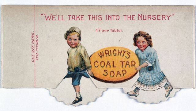 From animal fat to coal tar, what goes in tends to be pretty dirty. Photo credit: Wikimedia Commons/Wellcome Images