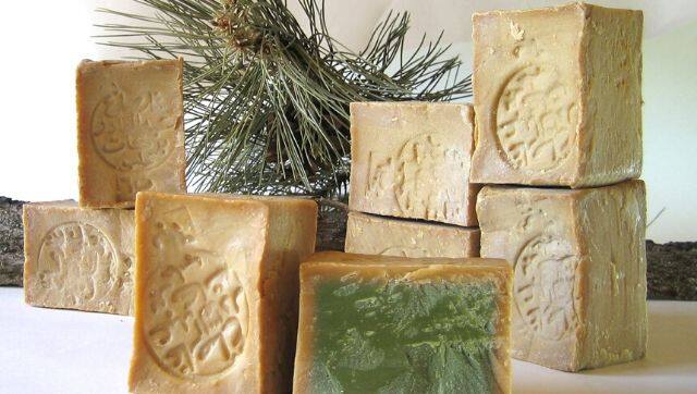 Traditional Aleppo Soaps. Photo credit: Wikimedia Commons/Bernardpascal