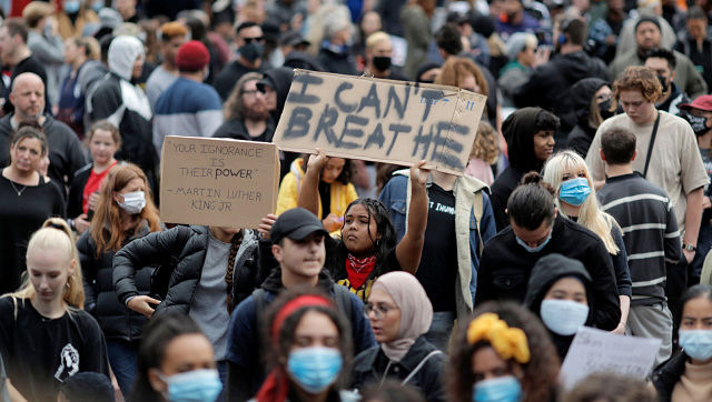 UFC middleweight champion Israel Adesanya joins protest march in New Zealand to condemn killing of George Floyd UFC middleweight champion Israel Adesanya joins protest march in New Zealand to condemn killing of George Floyd