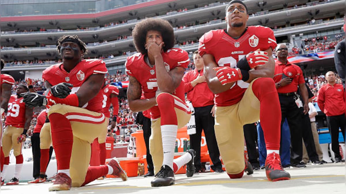 'No kneeling!' US President Donald Trump renews criticism of protests during national anthem