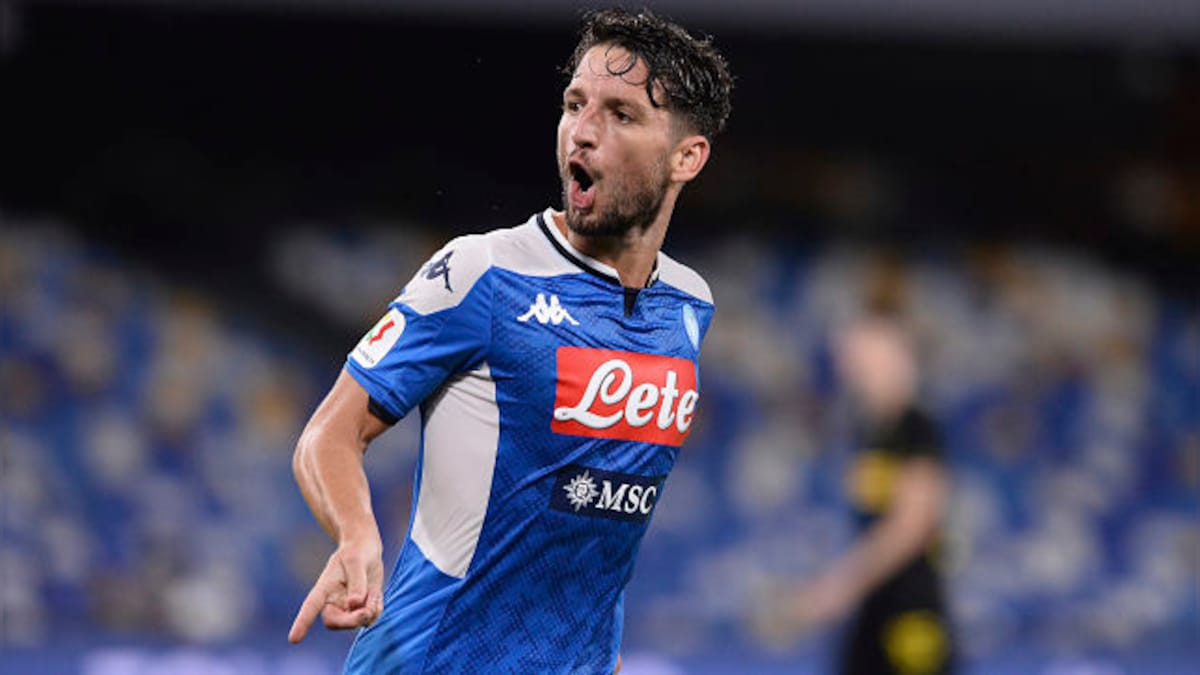 Coppa Italia: Dries Mertens sets goal-scoring record as Napoli edge past Inter Milan on aggregate to reach final