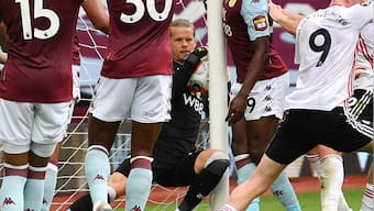 Premier League: Referees body to review technology error that denied Sheffield United goal against Aston Villa