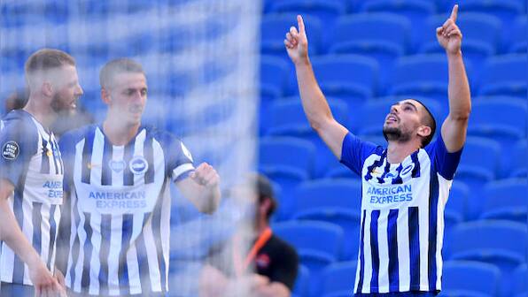 Premier League: Neal Maupay's late goal sees Brighton beat Arsenal; Wolves, Crystal Palace secure victories