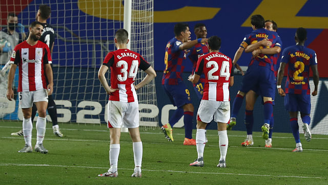 LaLiga: Barcelona beat Athletic Bilbao to move back on top; Atletico Madrid secure win against Levante LaLiga: Barcelona beat Athletic Bilbao to move back on top; Atletico Madrid secure win against Levante