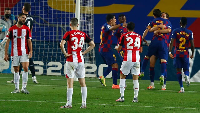 LaLiga: Barcelona beat Athletic Bilbao to move back on top; Atletico Madrid secure win against Levante LaLiga: Barcelona beat Athletic Bilbao to move back on top; Atletico Madrid secure win against Levante