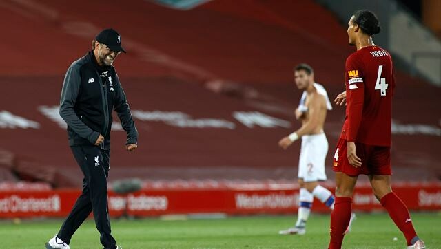 Premier League: Liverpool boss Jurgen Klopp hails his champions-elect after victory against Crystal Palace Premier League: Liverpool boss Jurgen Klopp hails his champions-elect after victory against Crystal Palace