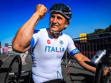 File image of Alex Zanardi. Image courtesy: Twitter/@F1
