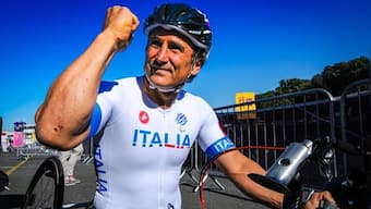 Paralympic gold medallist Alex Zanardi released from intensive care after 'significant improvements'