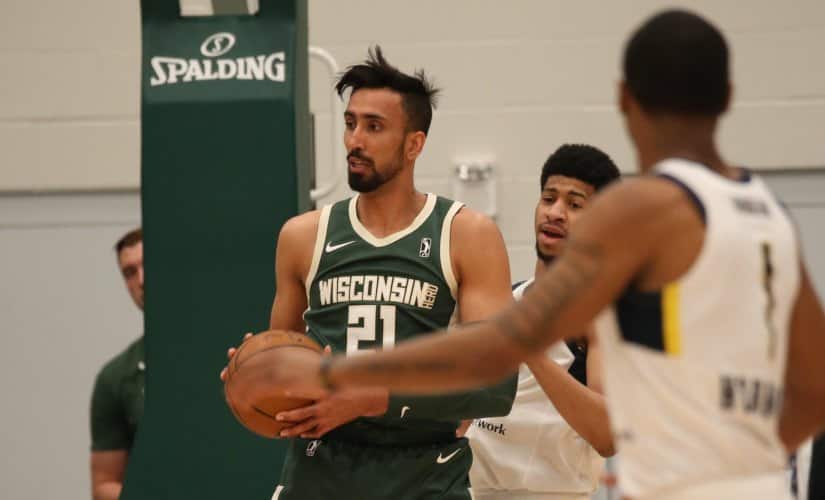 Amjyot Singh Gill plays as a power forward. Image: Twitter/@gill-amjyot