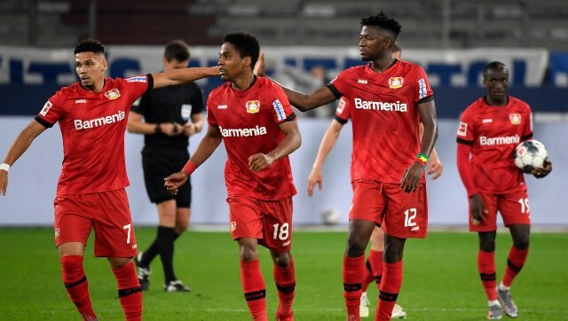 Bundesliga: Bayer Leverkusen move to fourth spot after late own-goal gives Peter Bosz's side vital point against Schalke Bundesliga: Bayer Leverkusen move to fourth spot after late own-goal gives Peter Bosz's side vital point against Schalke