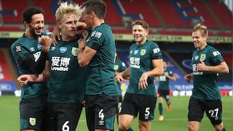 Premier League: Ben Mee's header helps Burnley register win over Crystal Palace