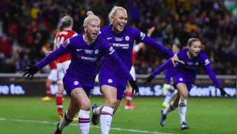 Chelsea crowned winners of Women’s Super League on point-per-game basis; Aston Villa win second-tier Championship