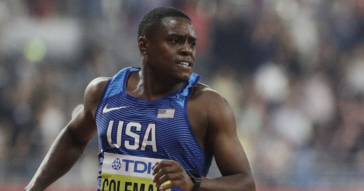 World 100m champion Christian Coleman provisionally suspended by Athletics Integrity Unit for breaching whereabouts rules World 100m champion Christian Coleman provisionally suspended by Athletics Integrity Unit for breaching whereabouts rules
