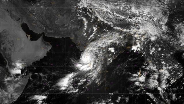 Cyclone Nisarga in Raigad: Here are the satellite images and videos of the cyclonic storm that made landfall near Maharashtra's Alibaug-India News , Firstpost Cyclone Nisarga in Raigad: Here are the satellite images and videos of the cyclonic storm that made landfall near Maharashtra's Alibaug-India News , Firstpost