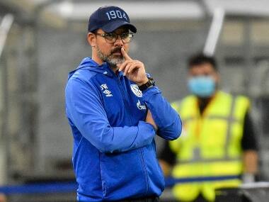 Schalke's head coach David Wagner could well be on his way out if club doesn't deliver positive results. AP
