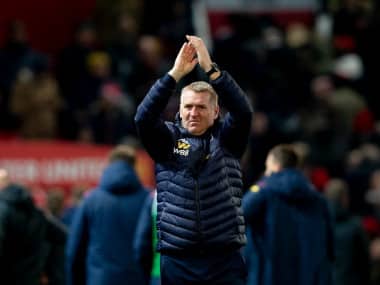 File image of Aston Villa manager Dean Smith. Image credit: Twitter/@AVFCOfficial