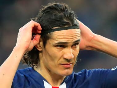 Uruguayan striker Edinson Cavani is set to leave Paris Saint-Germain after seven seasons at the club. AP