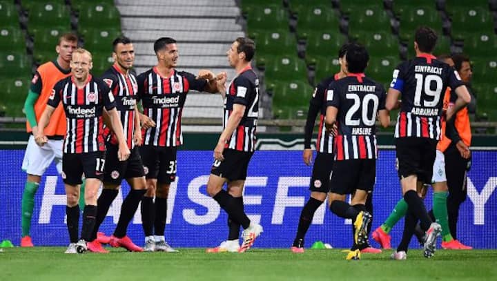 DFB Pokal: Eintracht Frankfurt to wear Black Lives Matter jersey in semi-final clash against Bayern Munich DFB Pokal: Eintracht Frankfurt to wear Black Lives Matter jersey in semi-final clash against Bayern Munich