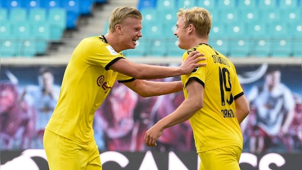 Bundesliga: Robert Lewandowski breaks goalscoring record; Erling Haaland brace helps Dortmund secure second place