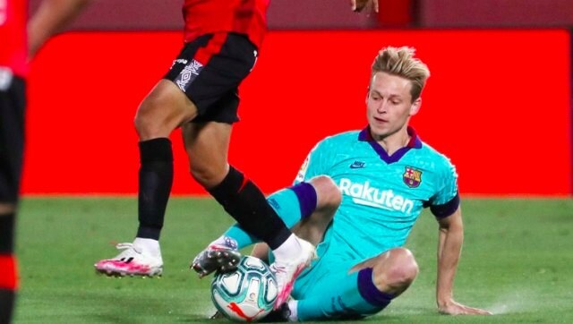 LaLiga: Barcelona midfielder Frenkie de Jong set to miss Athletic Bilbao clash after injuring calf muscle LaLiga: Barcelona midfielder Frenkie de Jong set to miss Athletic Bilbao clash after injuring calf muscle