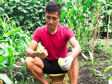 Gouramangi Singh has discovered a new passion for organic farming. @Indianfootball/Twitter