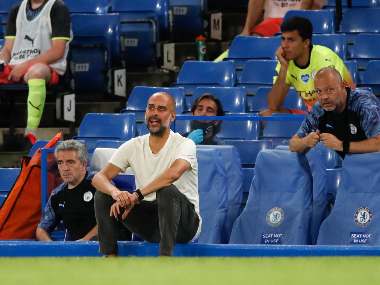 Pep Guardiola sent a “big congratulations” to Jurgen Klopp and his players. AP