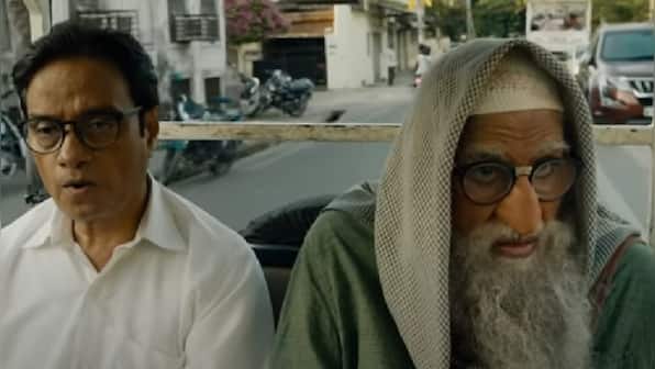 Gulabo Sitabo new song Madari Ka Bandar sees Amitabh Bachchan trying hard to evict his tenant, Ayushmann Khurrana