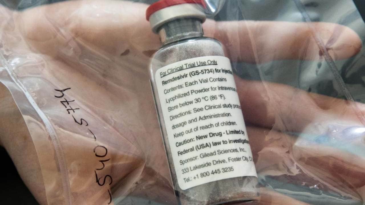 Health activists, industry sources allege 'not a single' vial of remdesivir was brought into India since DCGI approved it for emergency use on 1 June. Image: Gilead/Reuters
