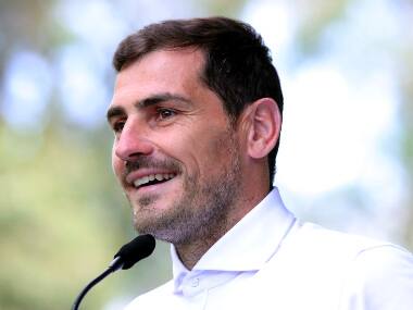 File image of former Real Madrid goalkeeper Iker Casillas. AP