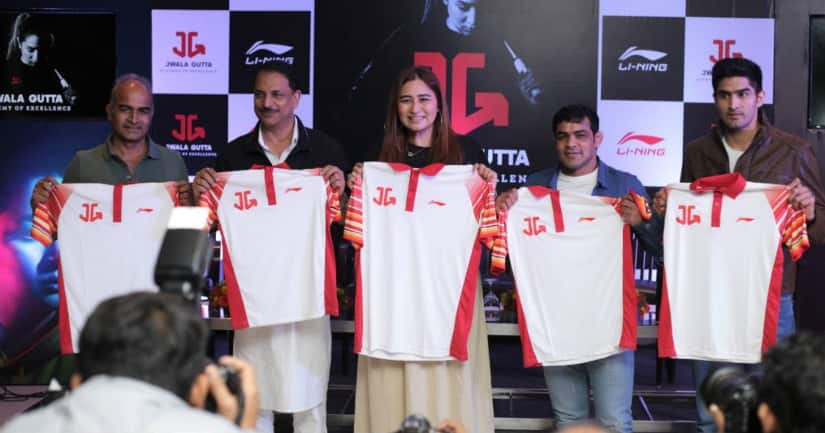 Jwala Gutta launched her on academy for badminton players in December last year. Image: Sportscomm