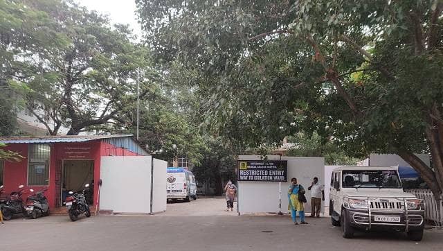 Isolation Ward area at KMCH. Firstpost/Greeshma Kuthar