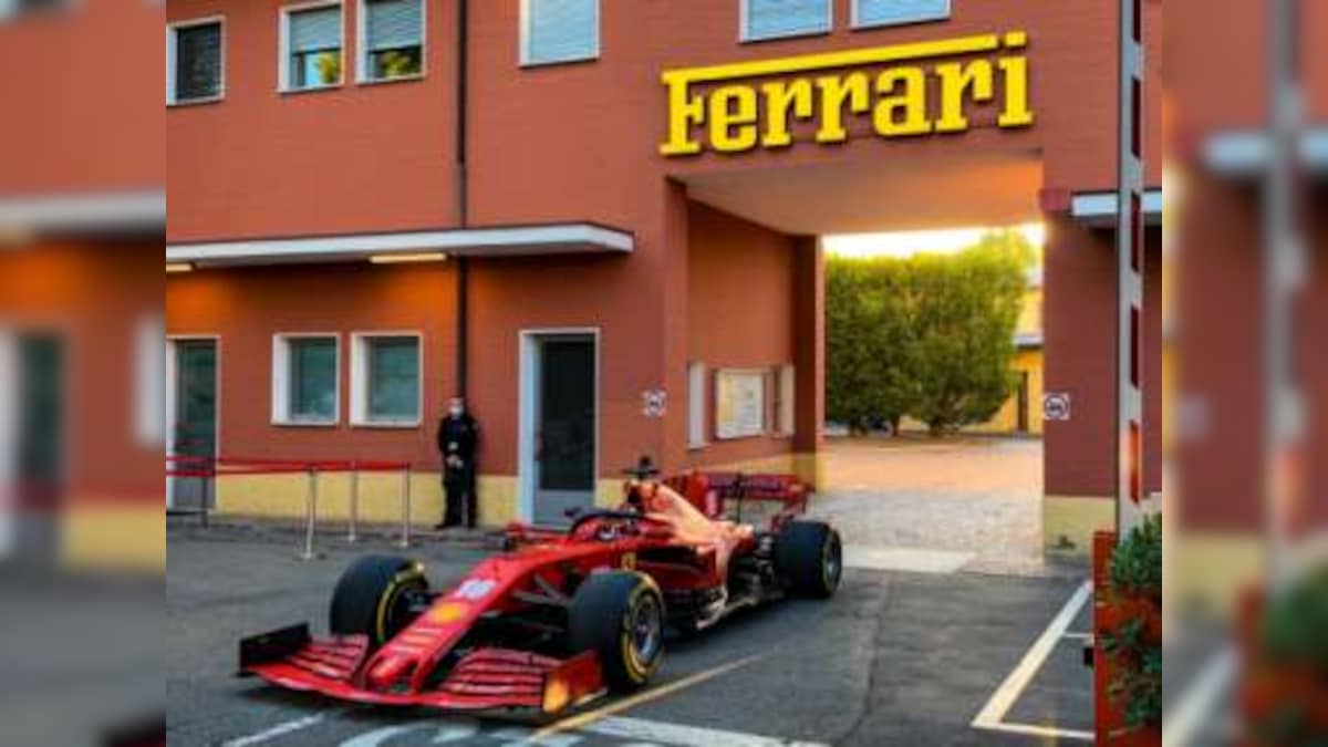 Formula 1 2020: Charles Leclerc drives his Ferrari F1 car from factory to test track in Maranello