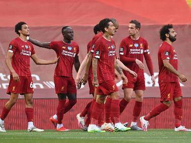 Liverpool, on 86 points with seven games remaining, are on course to eclipse City’s record of 100. AP