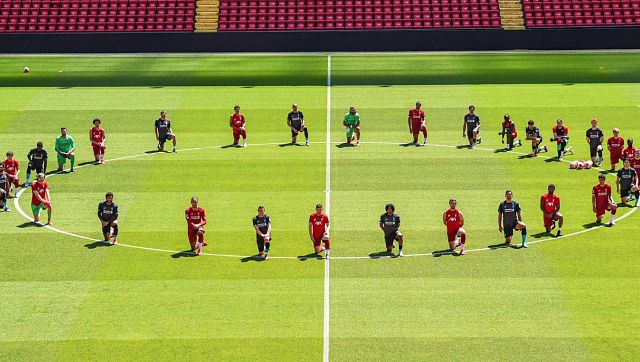 Premier League: Lack of black leaders across teams appear jarring as players kneel during training to demand end of inequality Premier League: Lack of black leaders across teams appear jarring as players kneel during training to demand end of inequality