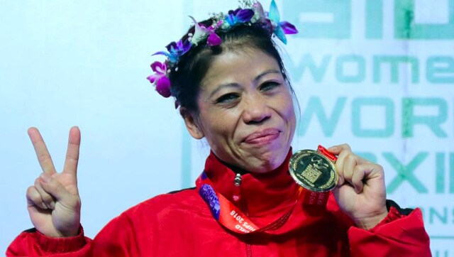 Six-time world champion MC Mary Kom says boxing is a sport 'not just for men', encourages youngsters to 'never give up Six-time world champion MC Mary Kom says boxing is a sport 'not just for men', encourages youngsters to 'never give up