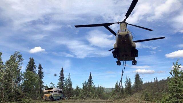 Over the years, the bus which was removed by the a magnet for those wishing to retrace McCandless’ steps to the bus