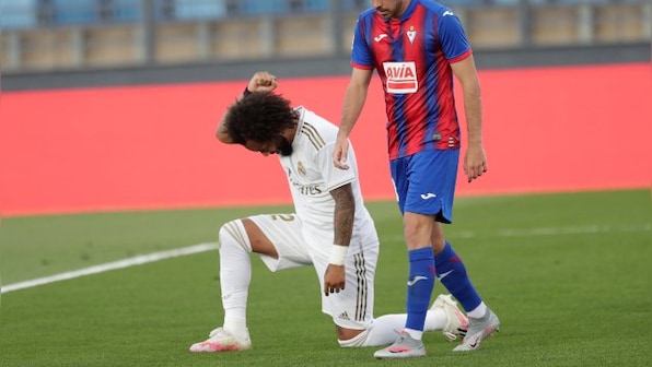 LaLiga: Marcelo takes knee as Real Madrid make winning return to league; Atletico held to draw at Athletic Bilbao