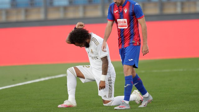 LaLiga: Marcelo takes knee as Real Madrid make winning return to league; Atletico held to draw at Athletic Bilbao LaLiga: Marcelo takes knee as Real Madrid make winning return to league; Atletico held to draw at Athletic Bilbao