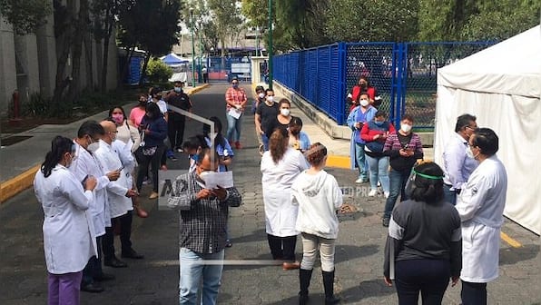 'Two minutes of torture': At least six killed after earthquake of 7.4 magnitude shakes southern and central Mexico