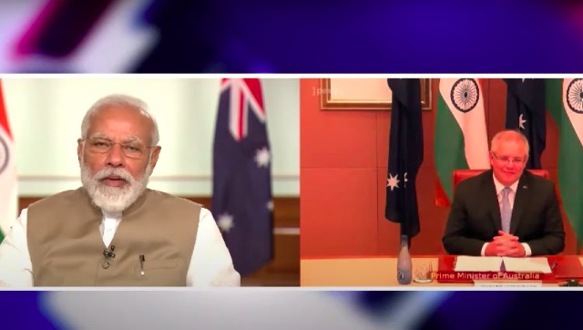 India, Australia sign seven agreements, decide to allow reciprocal access to military bases in Narendra Modi-Scott Morrison virtual summit India, Australia sign seven agreements, decide to allow reciprocal access to military bases in Narendra Modi-Scott Morrison virtual summit