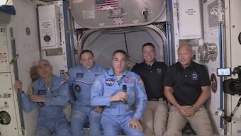 NASA astronauts reach ISS, SpaceX's Elon Musk says its the 'first step on a journey toward a civilization on Mars'
