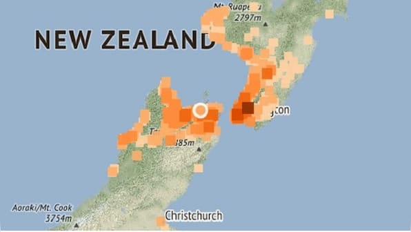 Earthquake of 7.4 magnitude strikes north-east coast of New Zealand's Kermadec Islands; no tsunami threat