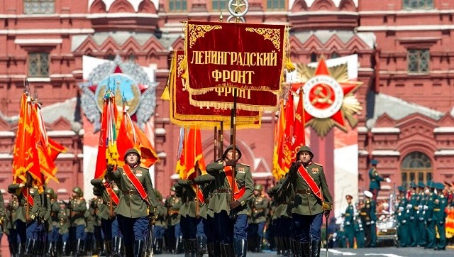 Russia Holds Victory Day Parade At Moscow S Red Square Tri Service Contingent Of Indian Armed Forces Participates Photos News Firstpost