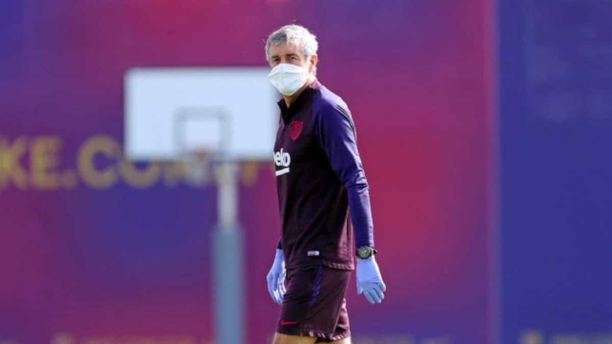 Champions League: Barcelona coach Quique Setien wants UEFA to schedule return leg of last-16 tie against Napoli in Camp Nou