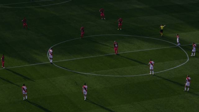 Spanish football resumes with Rayo Vallecano beating Albacete in postponed second-division game Spanish football resumes with Rayo Vallecano beating Albacete in postponed second-division game