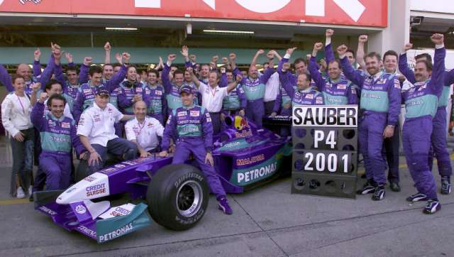 Swiss team Sauber joins F1’s elite teams club alongside Ferrari, McLaren, Williams Swiss team Sauber joins F1’s elite teams club alongside Ferrari, McLaren, Williams